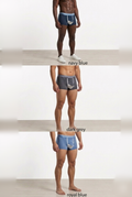 Premium Ice Silk 3D Pouch Men's Comfort Boxer Briefs - Pack of 3