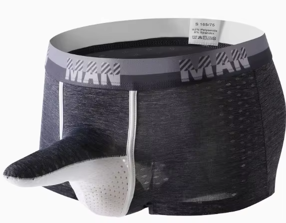 Premium Ice Silk 3D Pouch Men's Comfort Boxer Briefs - Pack of 3